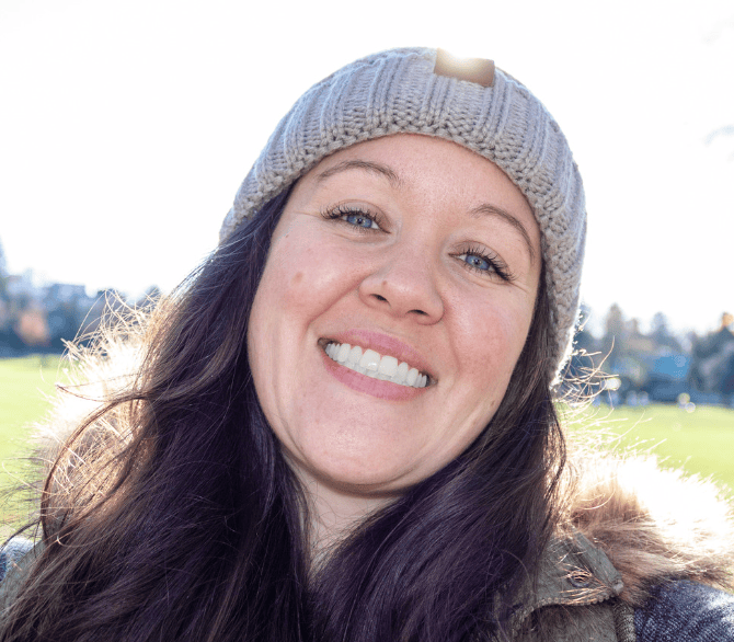 Selfie of a young female professional